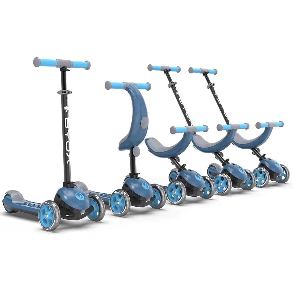 Trotineta 4 in 1 cu sezut detasabil Byox Motion Albastru - poza 2