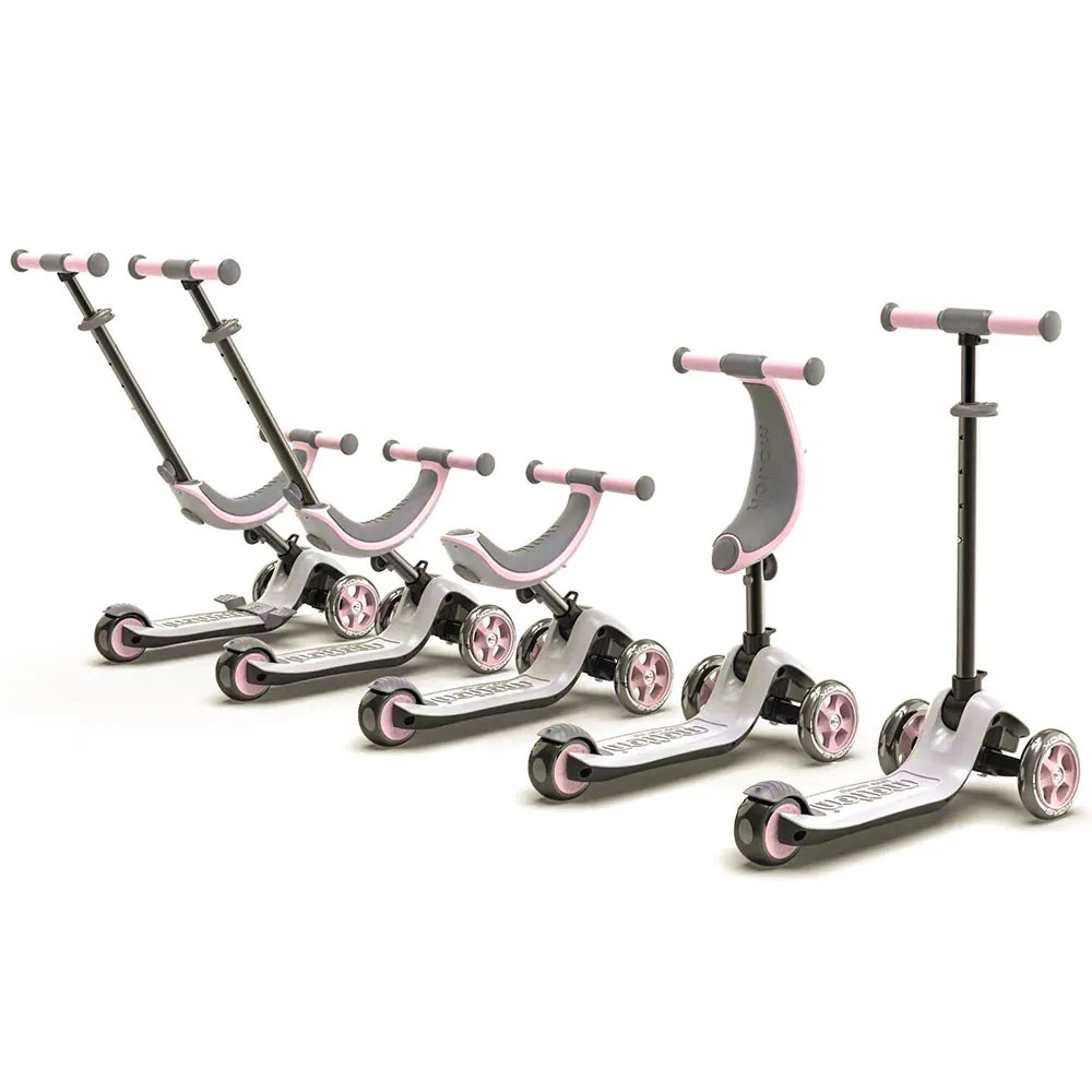 Trotineta 4 in 1 cu sezut detasabil Byox Motion Roz - poza 3