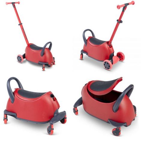 Trotineta 5-in-1 Yvolution Y Glider Luna Red - poza 2