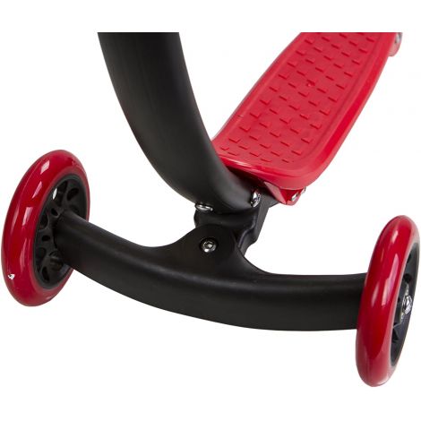 Trotineta c100 negru rosu - poza 4