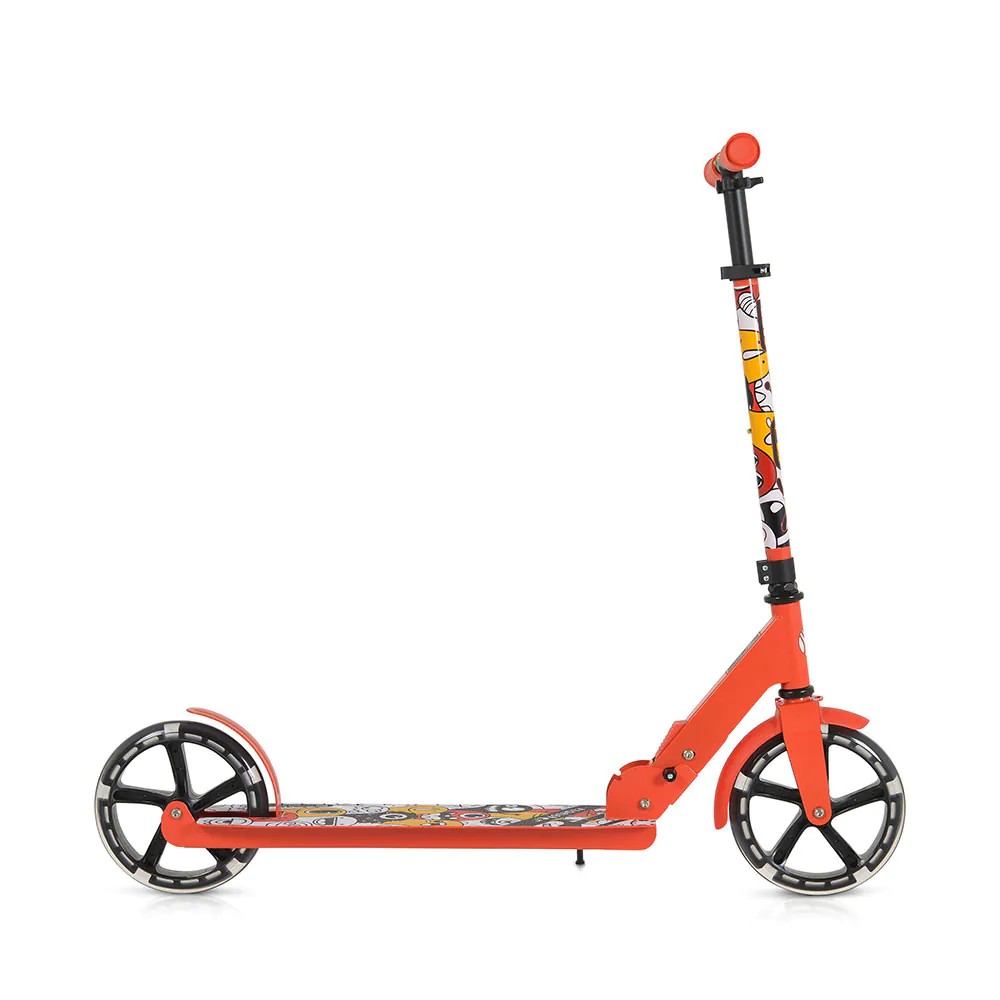 Trotineta cu 2 roti Byox Monster Rosu - poza 2