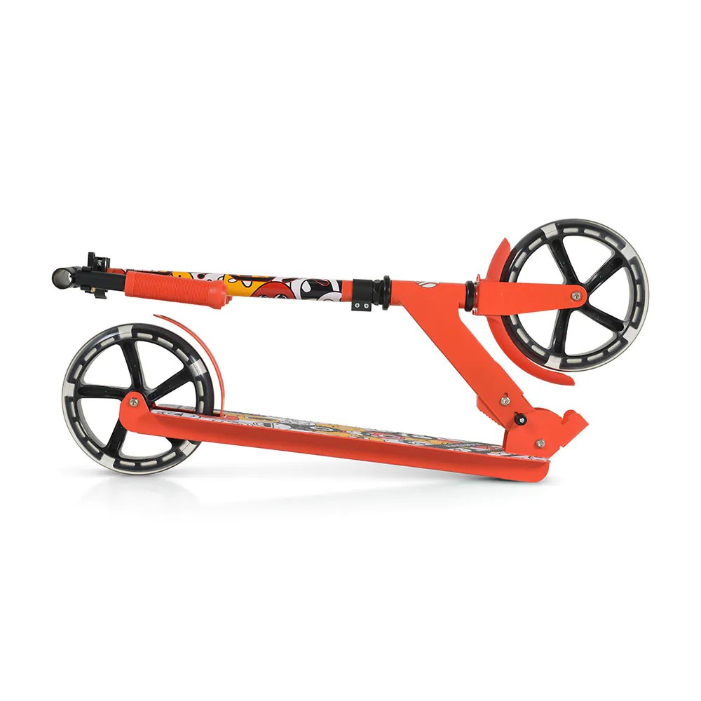Trotineta cu 2 roti Byox Monster Rosu - poza 4