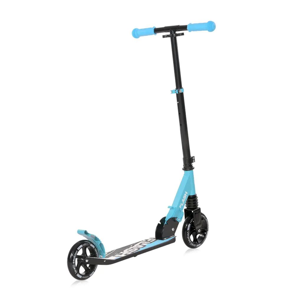 Trotineta cu 2 roti pentru baieti Lorelli Flash Seaside Blue - poza 2