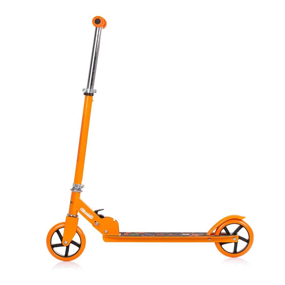 Trotineta cu 2 roti, unisex, peste 6 ani, Chipolino Sharky Orange - poza 2