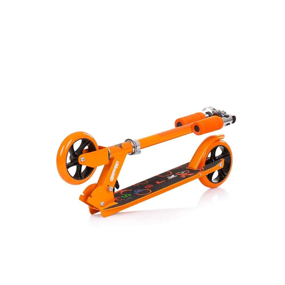 Trotineta cu 2 roti, unisex, peste 6 ani, Chipolino Sharky Orange - poza 4