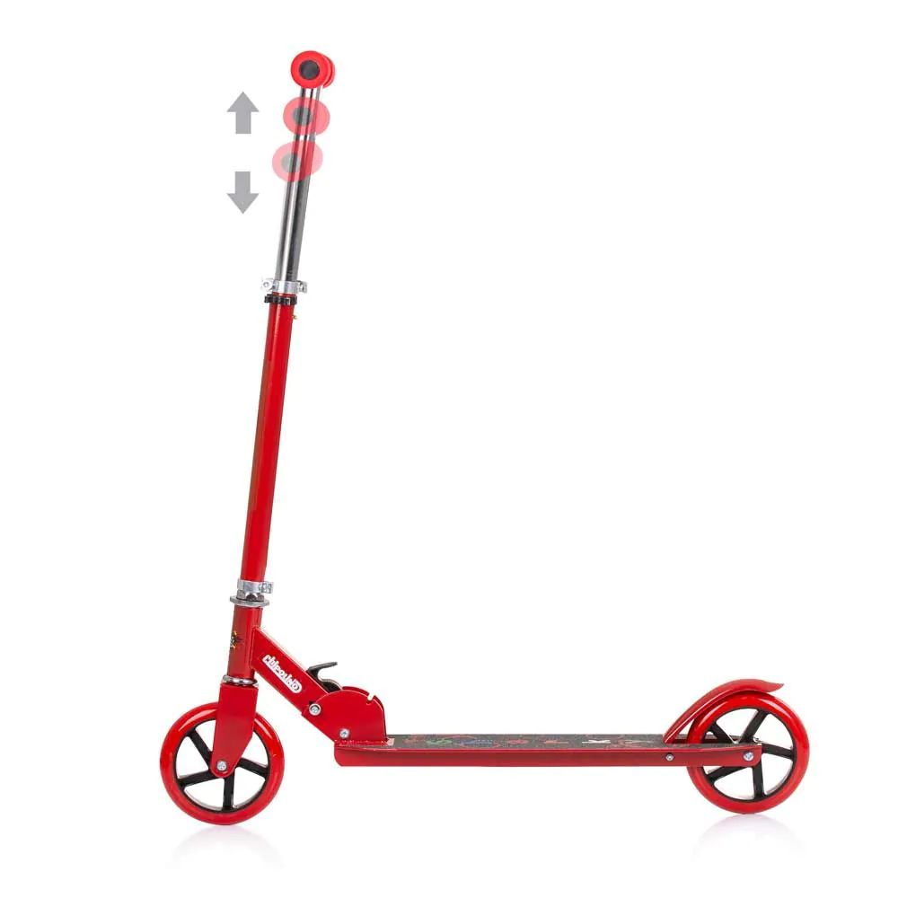 Trotineta cu 2 roti, unisex, peste 6 ani, Chipolino Sharky Rosie - poza 3