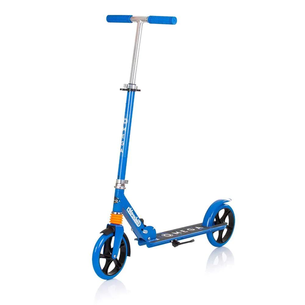 Trotineta cu 2 roti, unisex, peste 8 ani, Chipolino Omega Albastra - poza 1