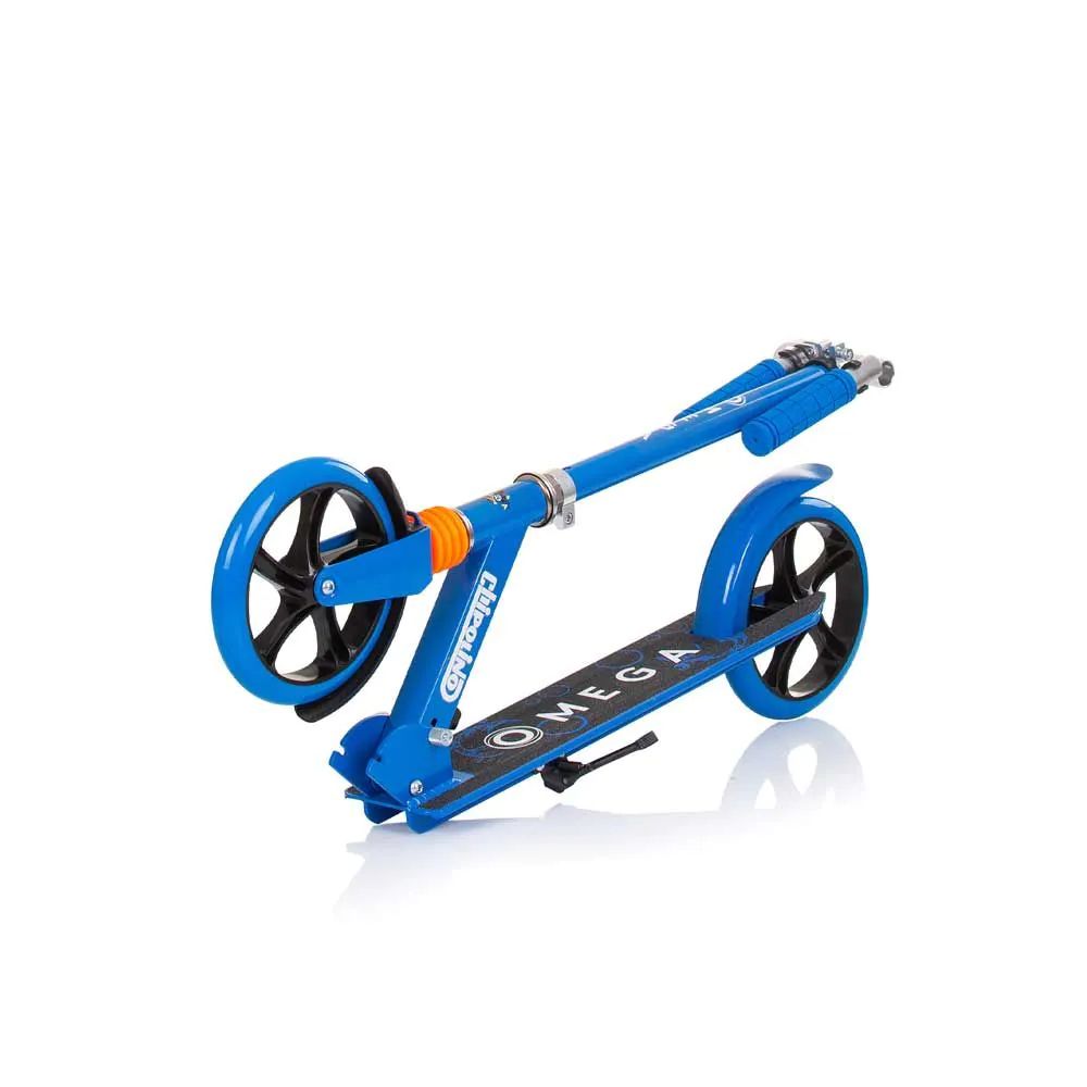 Trotineta cu 2 roti, unisex, peste 8 ani, Chipolino Omega Albastra - poza 4