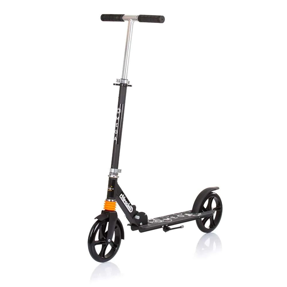 Trotineta cu 2 roti, unisex, peste 8 ani, Chipolino Omega Neagra - poza 1