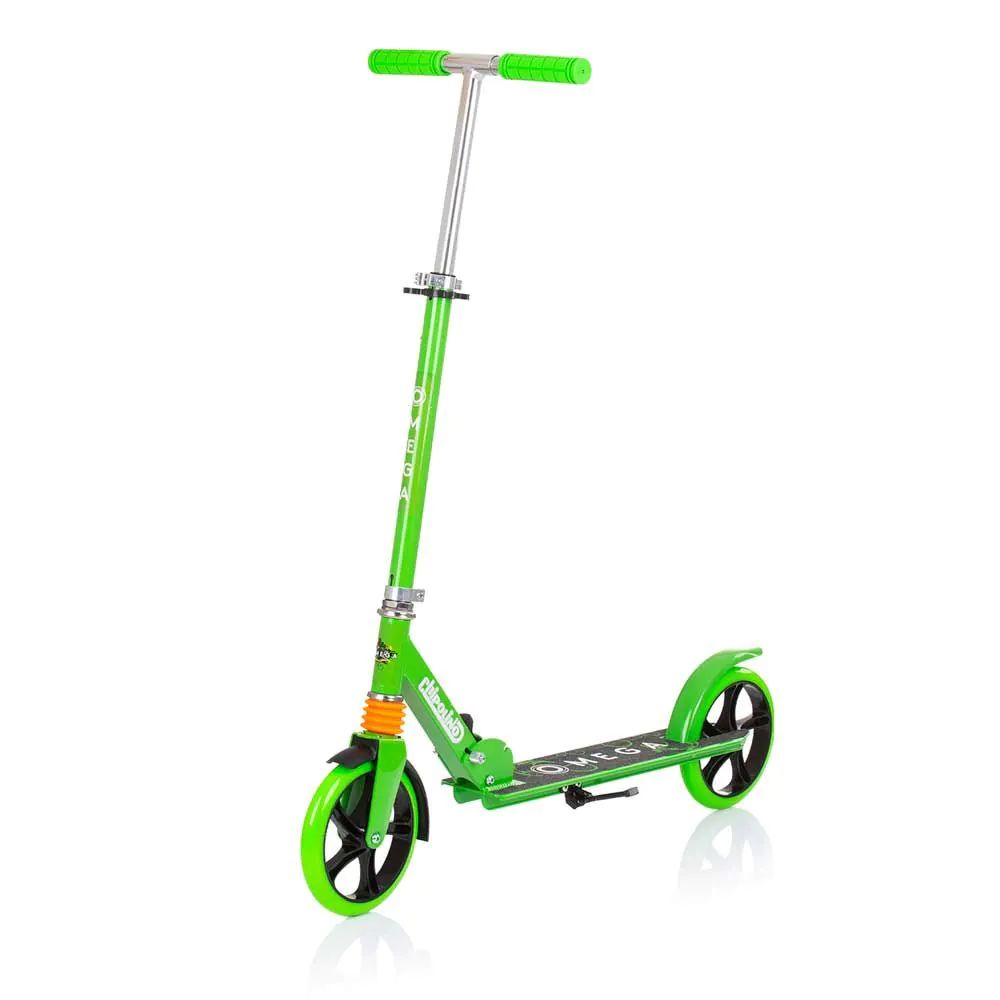 Trotineta cu 2 roti, unisex, peste 8 ani, Chipolino Omega Verde - poza 1