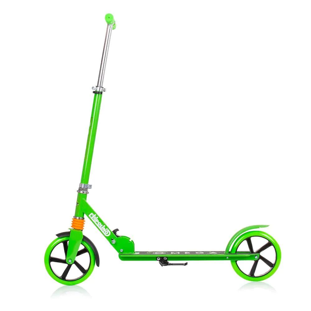 Trotineta cu 2 roti, unisex, peste 8 ani, Chipolino Omega Verde - poza 2