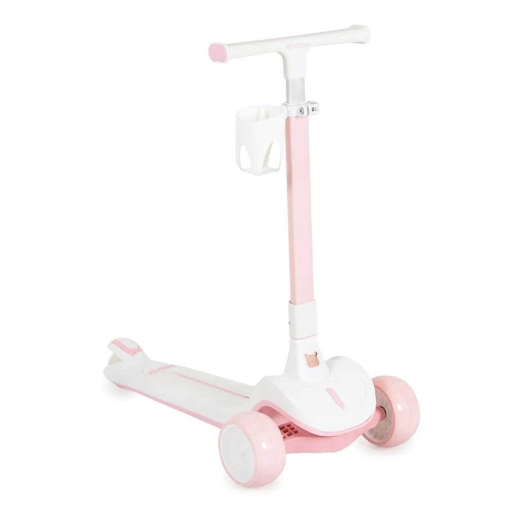 Trotineta cu 3 roti Byox Aero Lace Pink - poza 1