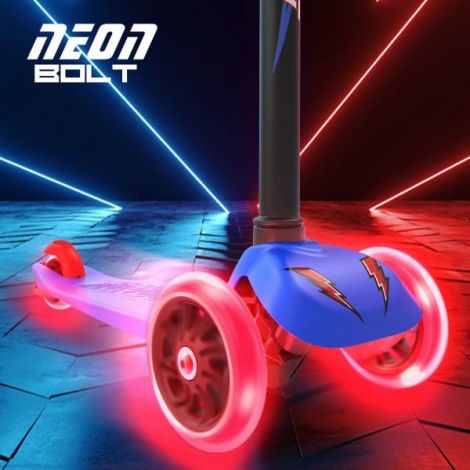 Trotineta cu 3 roti Neon Bolt Blue - poza 4