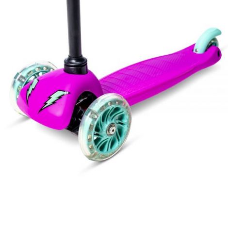 Trotineta cu 3 roti Neon Bolt Pink - poza 2