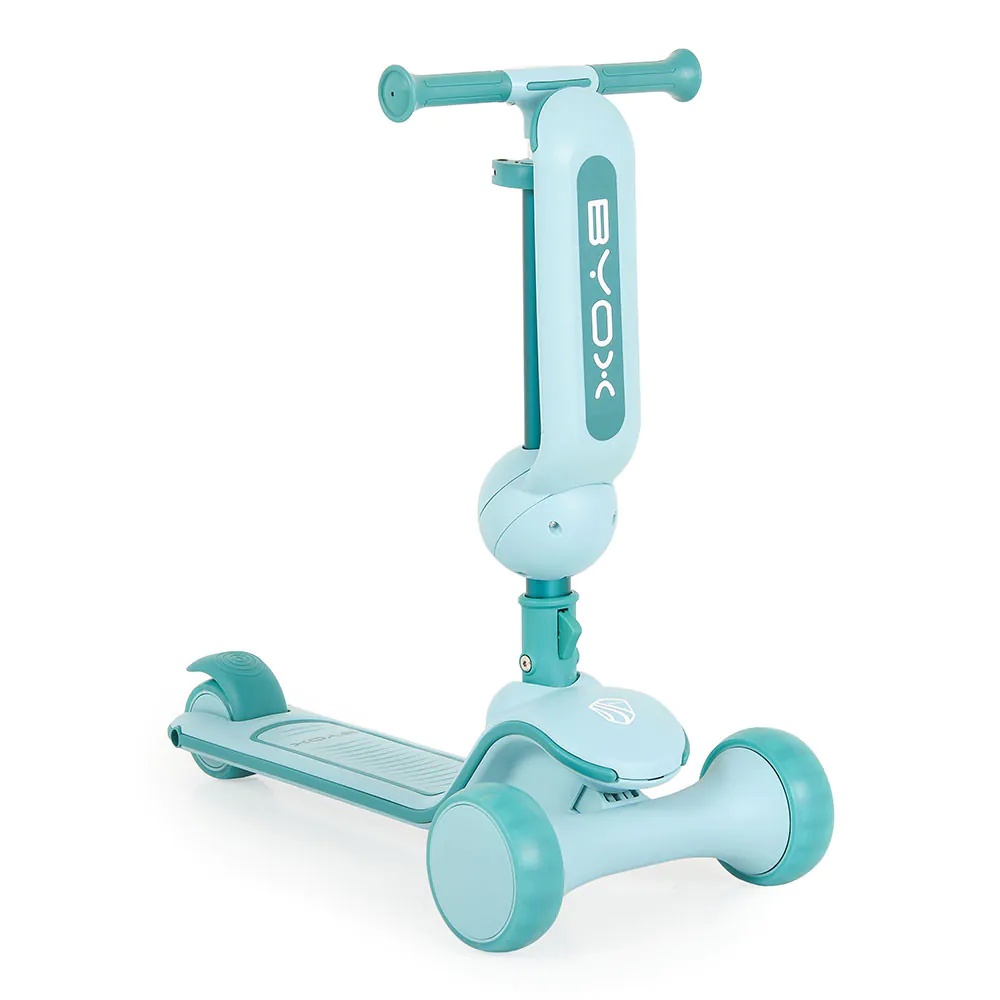 Trotineta cu 3 roti pentru baieti Byox Evo Verde Menta - poza 4
