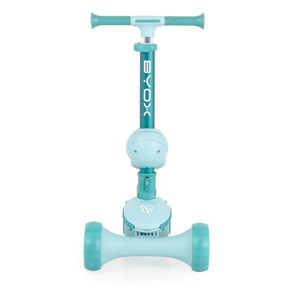 Trotineta cu 3 roti pentru baieti Byox Evo Verde Menta - poza 5