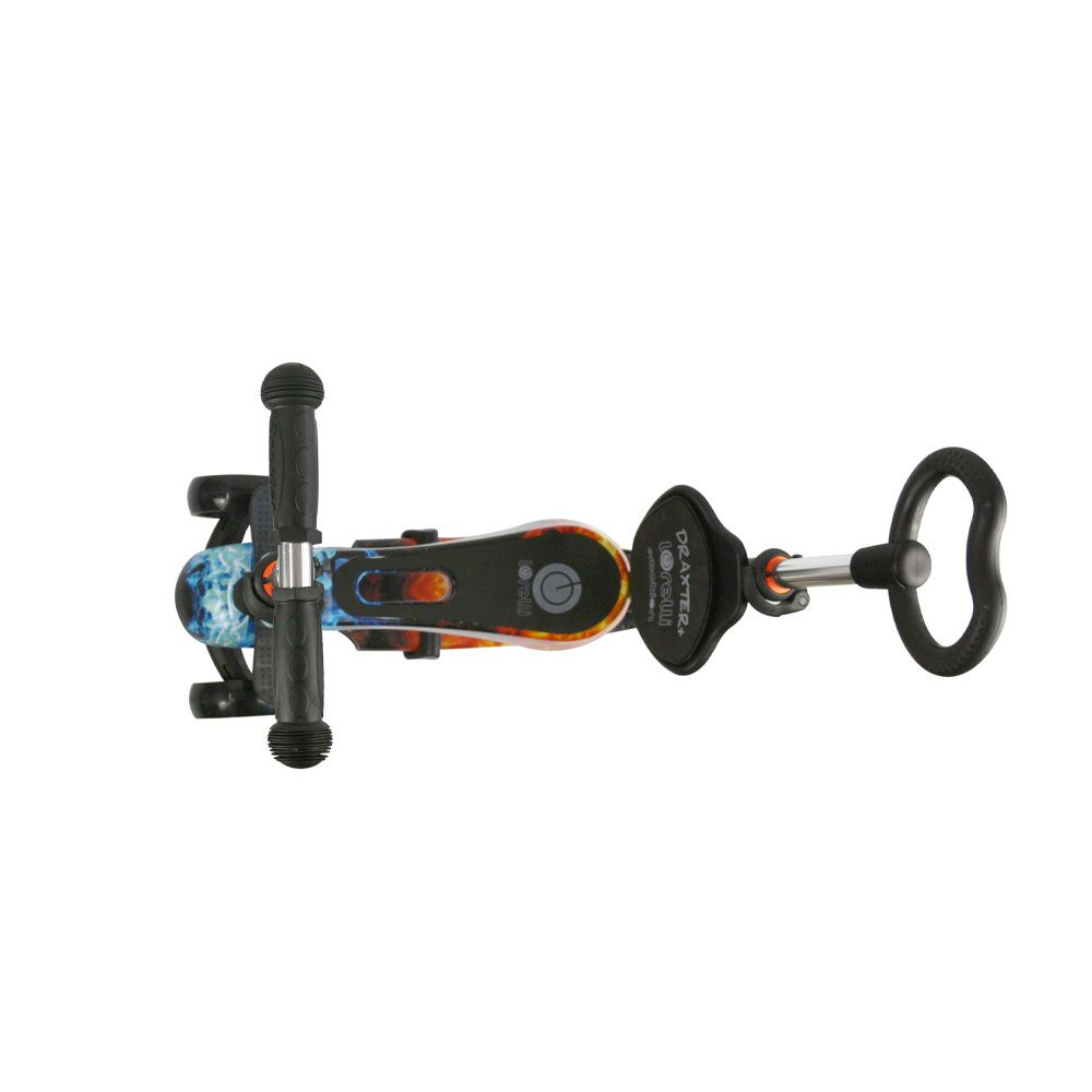 Trotineta cu 3 roti si scaun Lorelli Draxter Plus Red Flame - poza 4