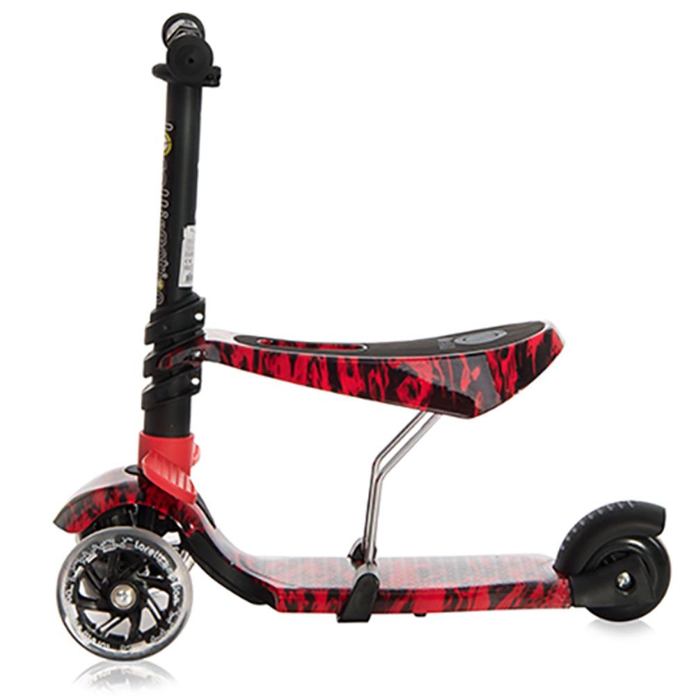 Trotineta cu 3 roti unisex Lorelli Smart Plus 2021 Rosu Foc - poza 4