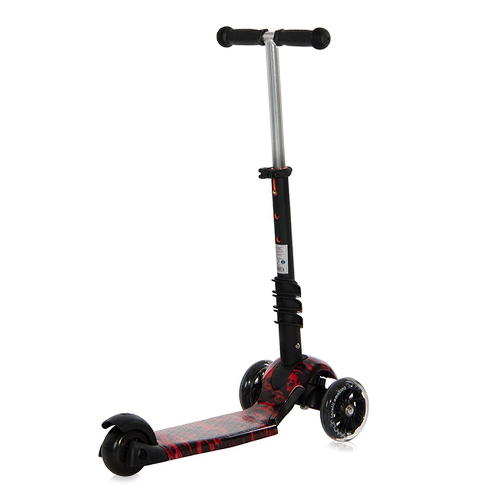 Trotineta cu 3 roti unisex Lorelli Smart Plus 2021 Rosu Foc - poza 5