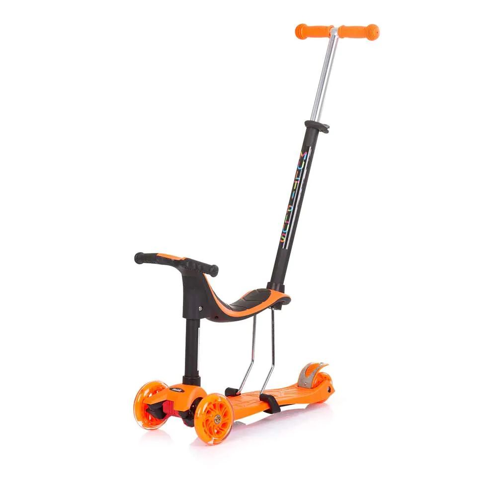 Trotineta cu 3 roti, unisex, peste 3 ani, Chipolino Multi Plus Orange - poza 1