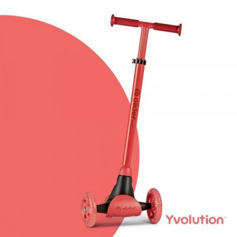 Trotineta cu 3 roti Yvolution Y Glider Kiwi Red - poza 3