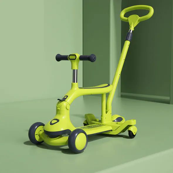 Trotineta cu control parental Ocie Scooter Verde - poza 3