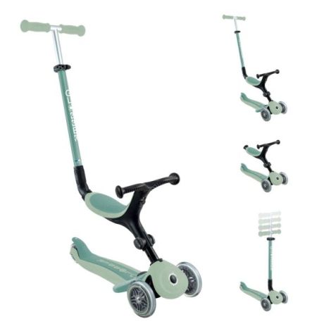 Trotineta globber go-up 4 in 1 active ecologic verde fistic - poza 1