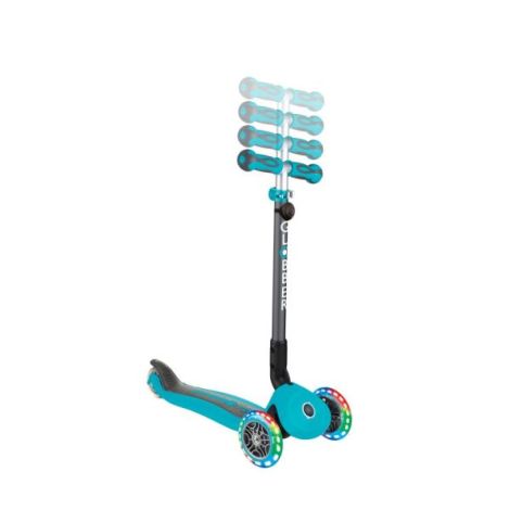 Trotineta globber go-up 4 in 1 deluxe lights turquoise - poza 5