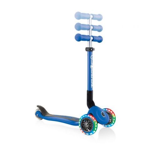 Trotineta globber junior pliabila cu lumini culoare albastra - poza 1