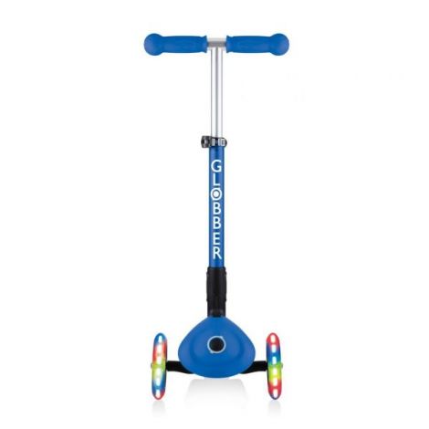 Trotineta globber junior pliabila cu lumini culoare albastra - poza 2