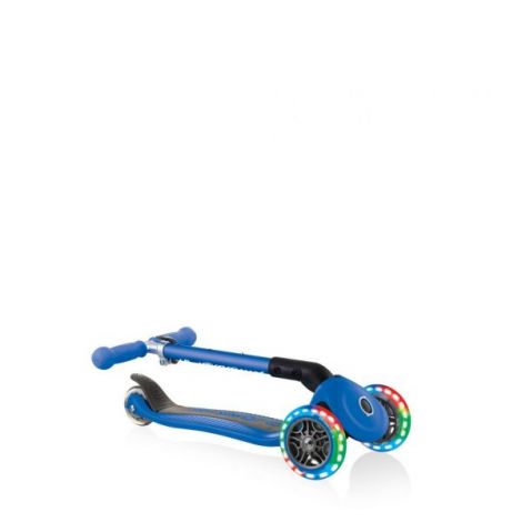 Trotineta globber junior pliabila cu lumini culoare albastra - poza 3