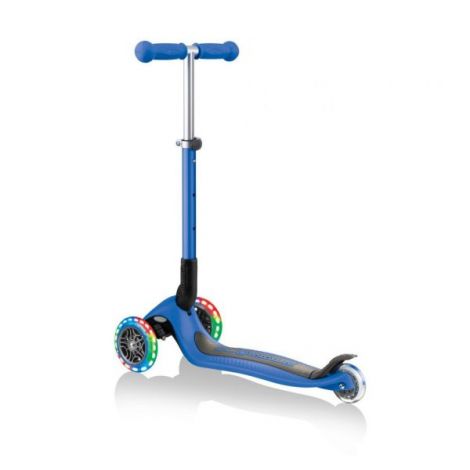 Trotineta globber junior pliabila cu lumini culoare albastra - poza 4