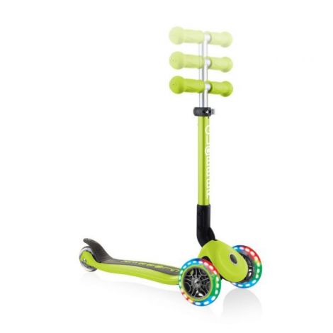 Trotineta globber junior pliabila cu lumini culoare verde - poza 1