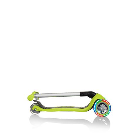 Trotineta globber primo cu lumini, pliabila , culoare verde - poza 2