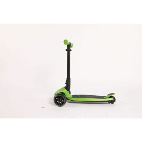 Trotineta lamborghini, 3 roti, cadru aluminiu, verde, roti led - poza 2