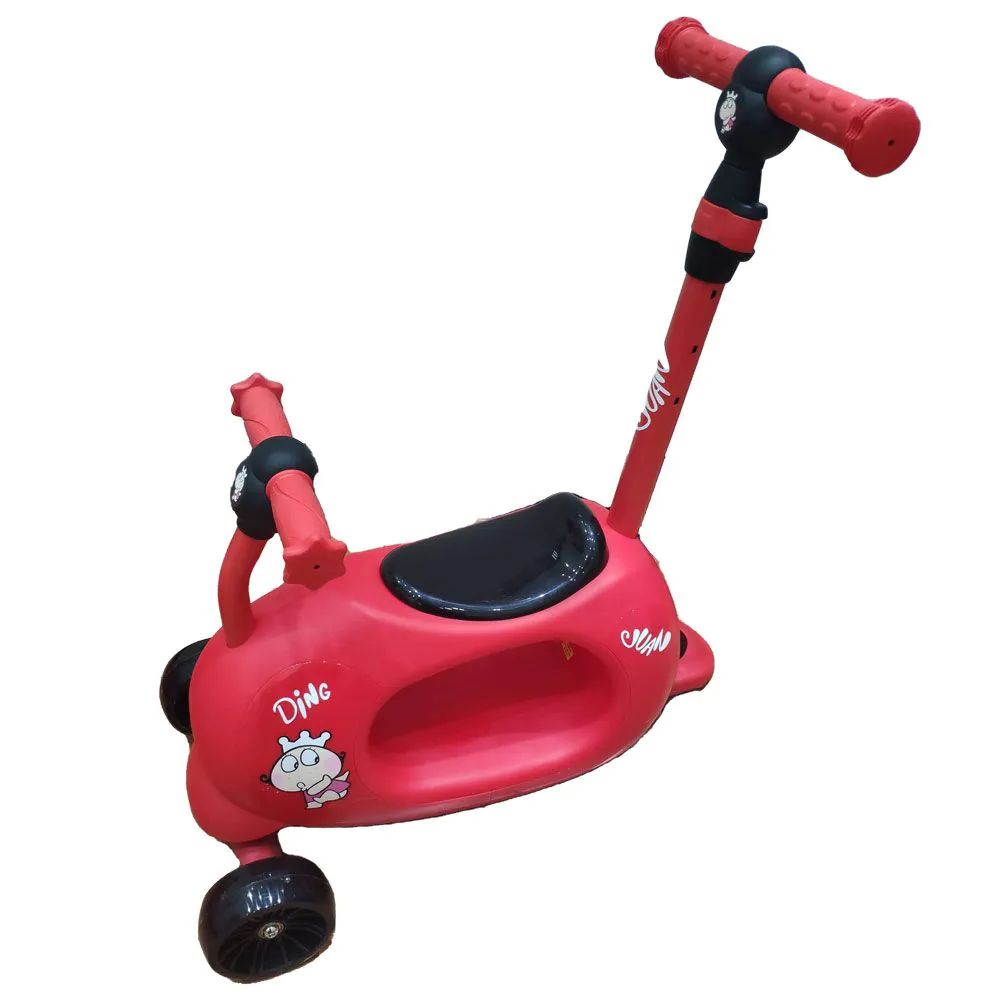 Trotineta multifunctionala unisex 4 in 1 Ocie Juan Rosu - poza 1