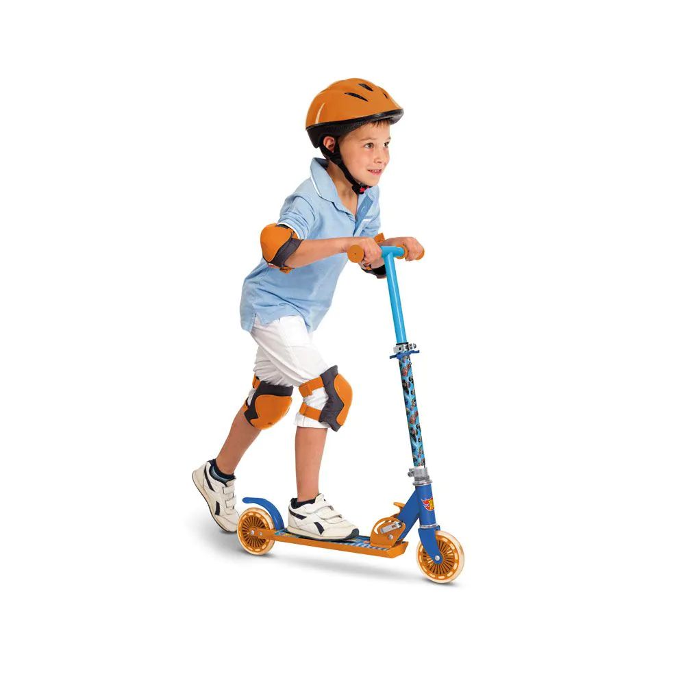 Trotineta pliabila cu 2 roti Mondo Hot Wheels - poza 2