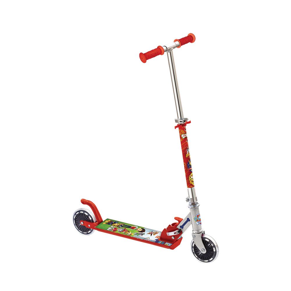 Trotineta pliabila cu 2 roti unisex peste 2 ani Mondo Paw Patrol rosu