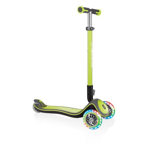Trotineta pliabila globber elite deluxe lights verde - poza 1