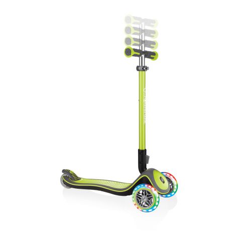Trotineta pliabila globber elite deluxe lights verde - poza 4