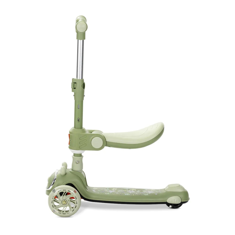 Trotineta rabatabila cu Led si sunete Lorelli Swiftie Verde - poza 2