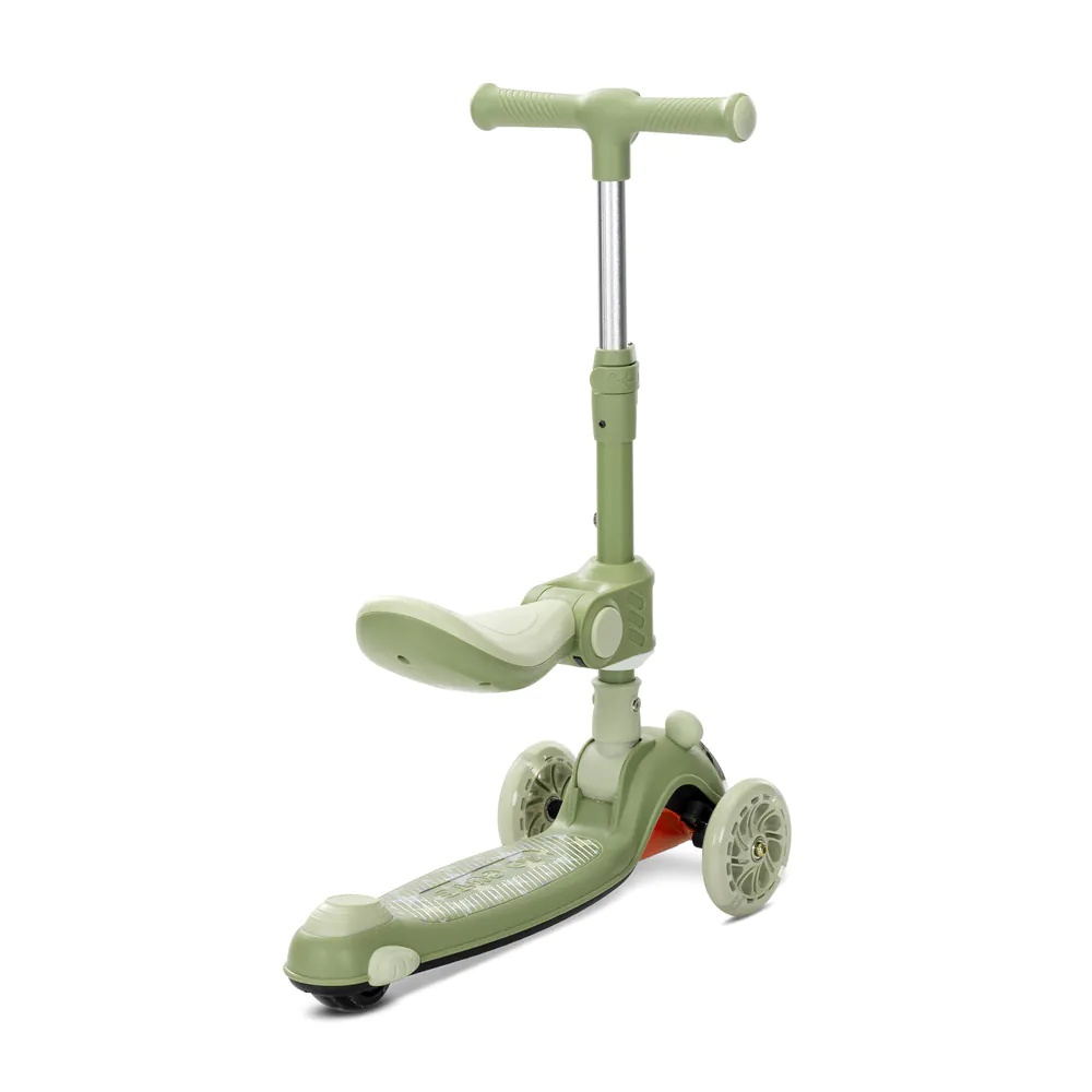 Trotineta rabatabila cu Led si sunete Lorelli Swiftie Verde - poza 3
