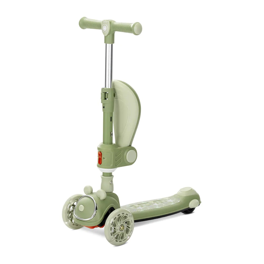 Trotineta rabatabila cu Led si sunete Lorelli Swiftie Verde - poza 4