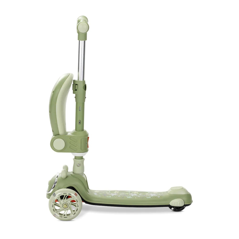 Trotineta rabatabila cu Led si sunete Lorelli Swiftie Verde - poza 5