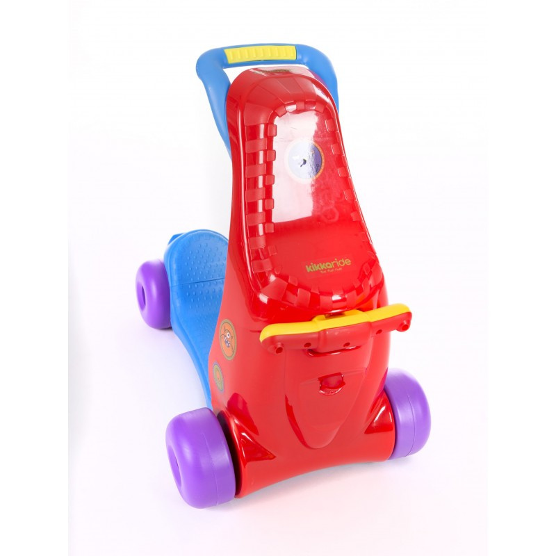 Trotineta si Ride-on pentru copii KikkaBoo Rosu si Albastru - poza 2