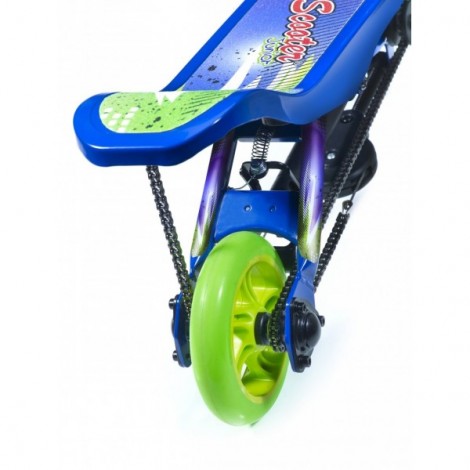 Trotineta space scooter x360 series, junior, albastru - poza 4