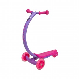 Trotineta zipster mov cu roti led - poza 2