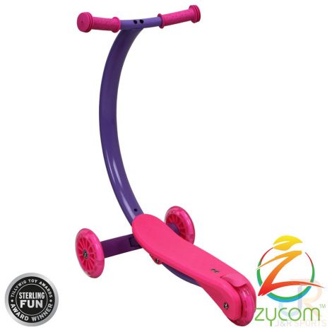 Trotineta zipster mov cu roti led - poza 3