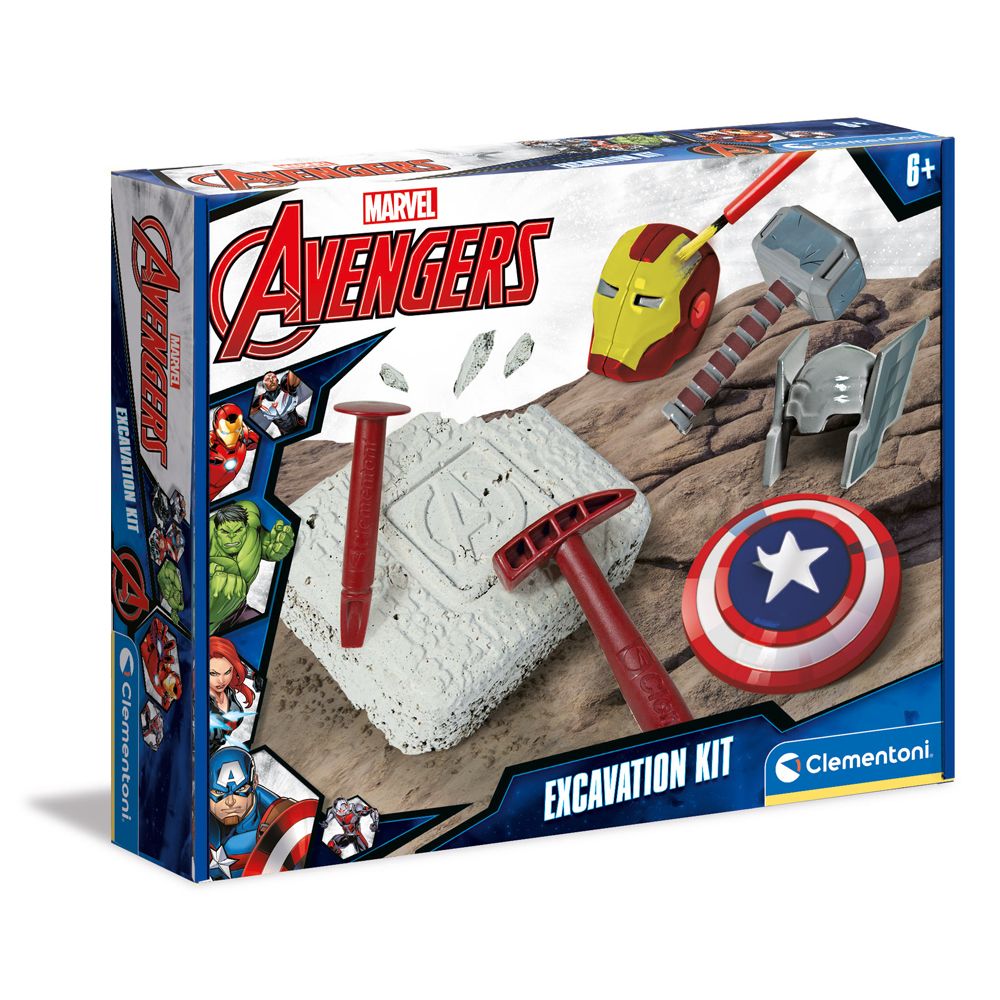 Trusa de excavare Clementoni Marvel Avengers - poza 1