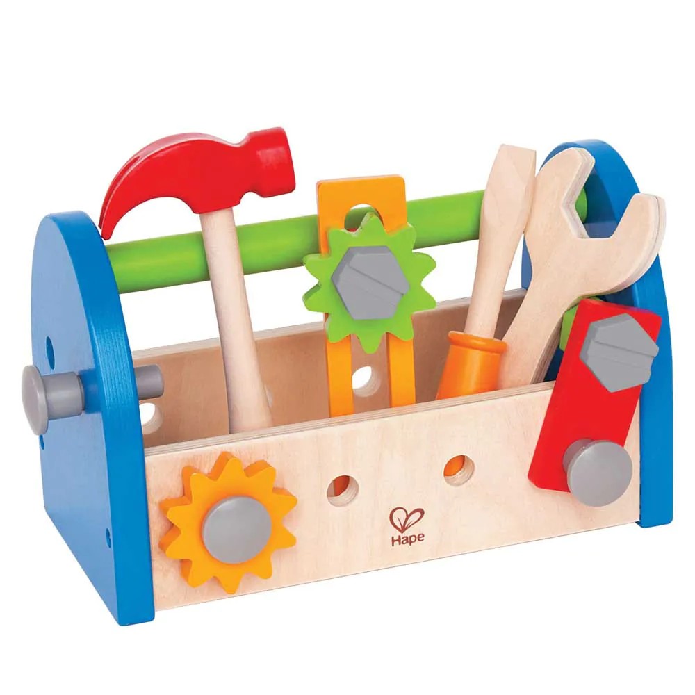 Trusa de scule din lemn Hape Fix It Tool Box - poza 1